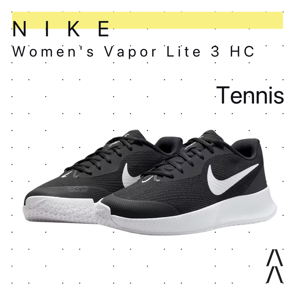 Nike Women's Vapor Lite 3 HC - Sepatu Tennis/Tennis Shoes