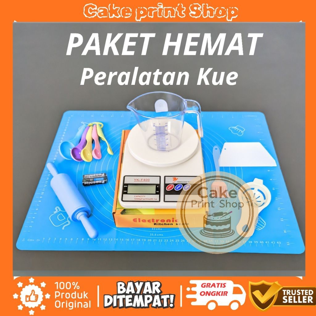 Paket Hemat Alat Pembuat Adonan Kue / Peralatan Kue Lengkap Terbaru