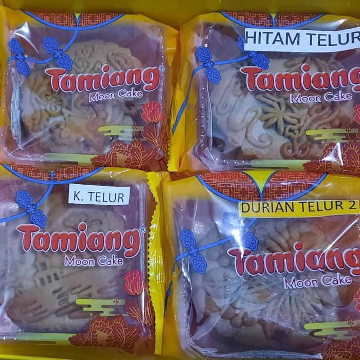 kue bulan moon cake merek tamiang all varian dijual perbiji harga termurah - lienyong telur