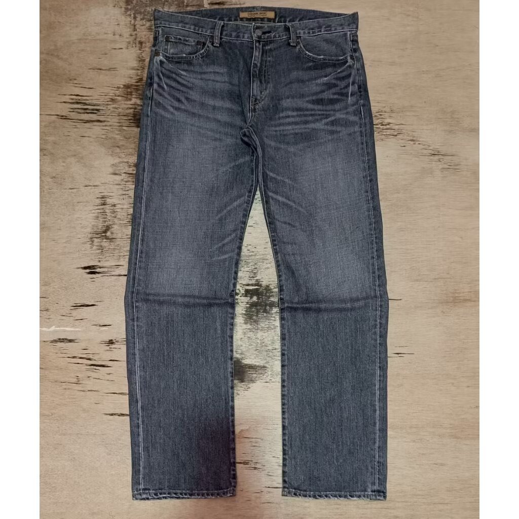 Celana Jeans Uniqlo S-002 Greywash Size 36