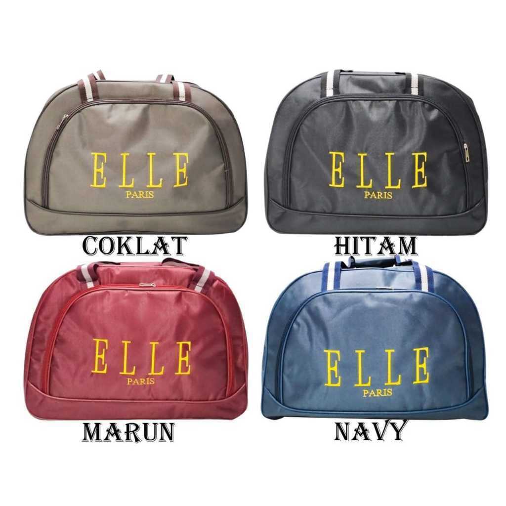 Travel Bag Tas Traveling Pakaian Baju Jumbo Wanita Jinjing Murah Besar Elle Ori Tas Pakaian Travel B
