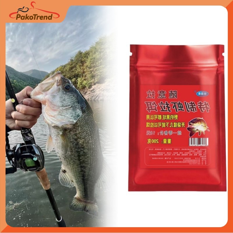 200G Umpan Mancing Ikan Mas Galatama Pelet Udang Segar Aroma Spesial Gacor Untuk Air Tawar Dan Laut