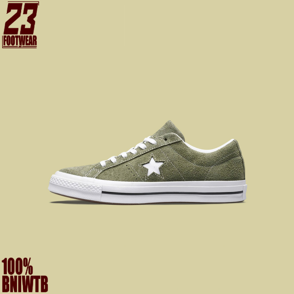 Sepatu Sneakers Converse One Suede Star Ox Field Surplus     Brand New In Box Unisex