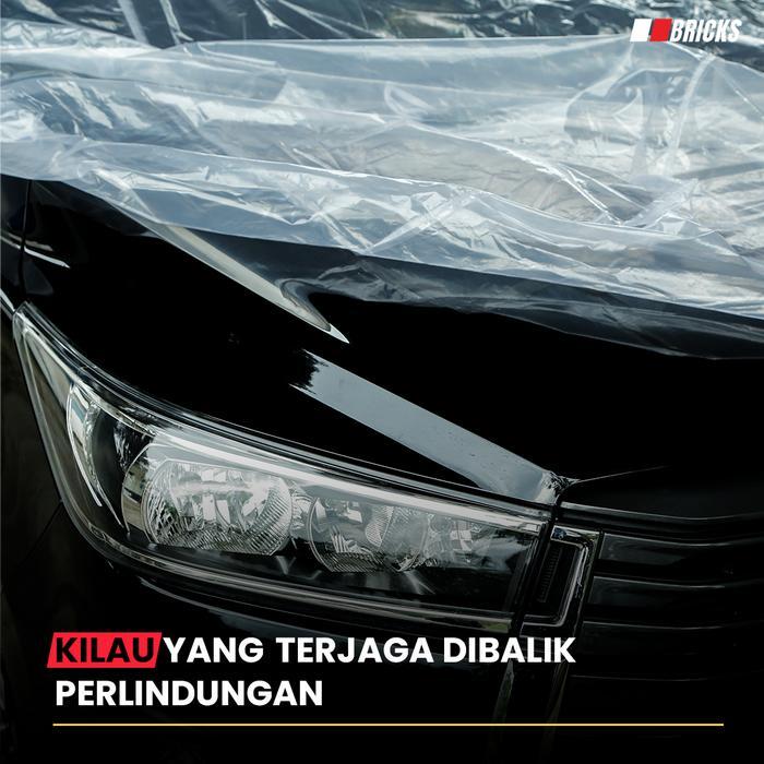 Rush Body Cover Mobil Plastik Rush Sarung Mobil Rush Transparan - rush baru