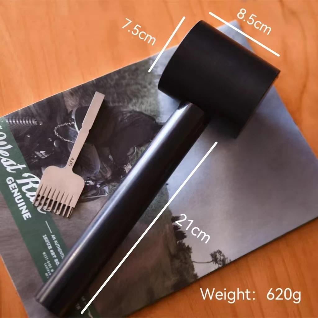 Handmade Leather Tools Nylon Hammer DIY Leather Punching Hammer