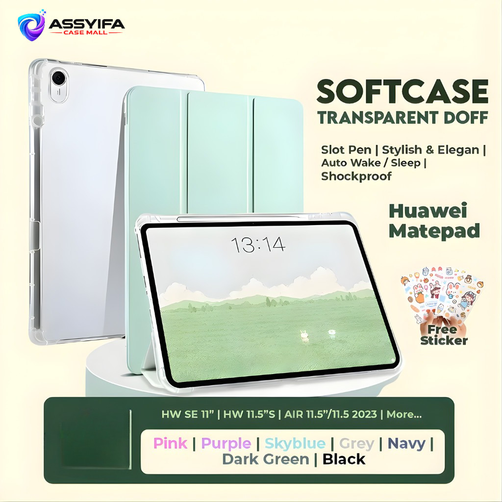 DIY Silicone Case Huawei MatePad SE 11"/11.5"/11"/10.4" SE/Pro 11/12x/11.5 2025/T10s/HW 12X/Air 12" 