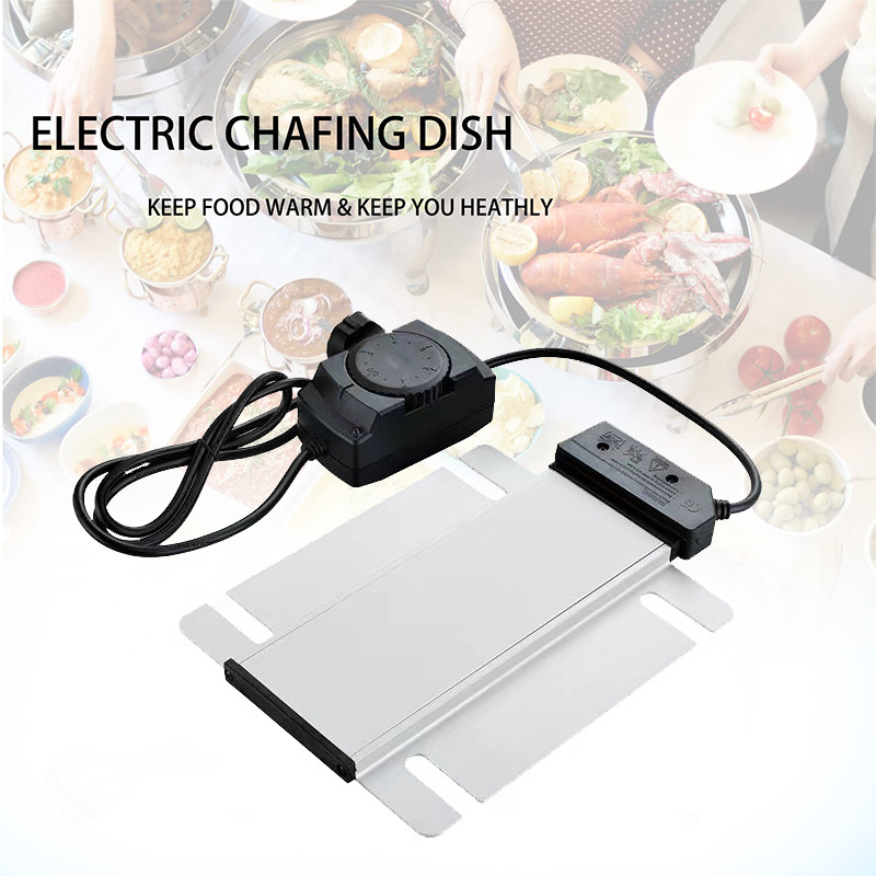 Electric Warmer Penghangat Prasmanan Chafing Dish Heater Pemanas Makanan Katering