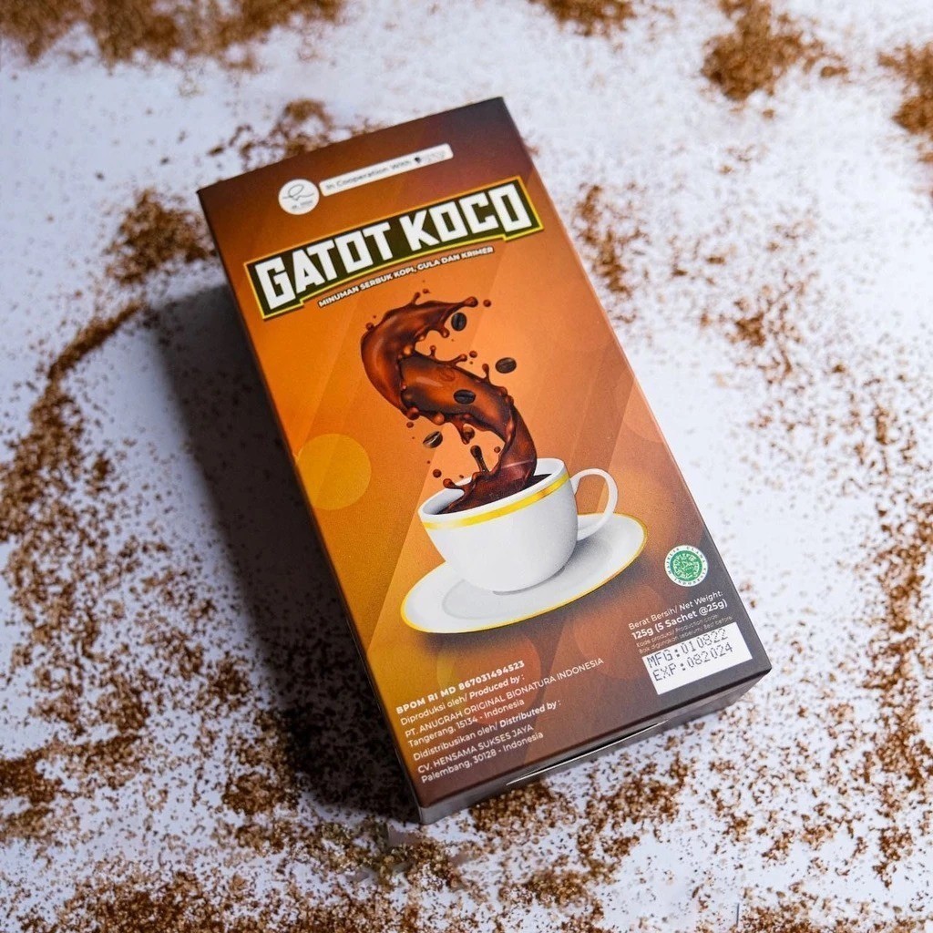 Kopi Gatot Koco 1 Box 5 Sachet Minuman Serbuk Gatot Kaca By dr Richard Lee
