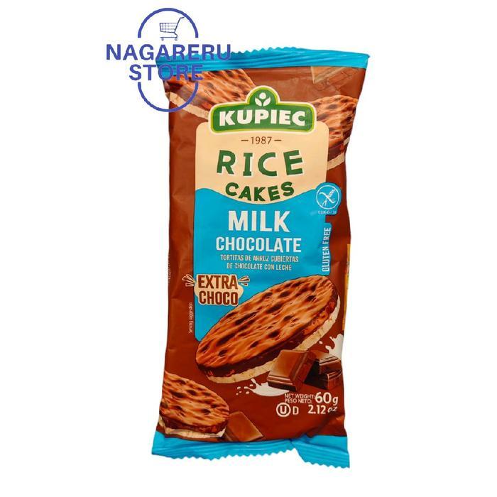 Kupiec rice cakes milk chocolate extra choco 60gr