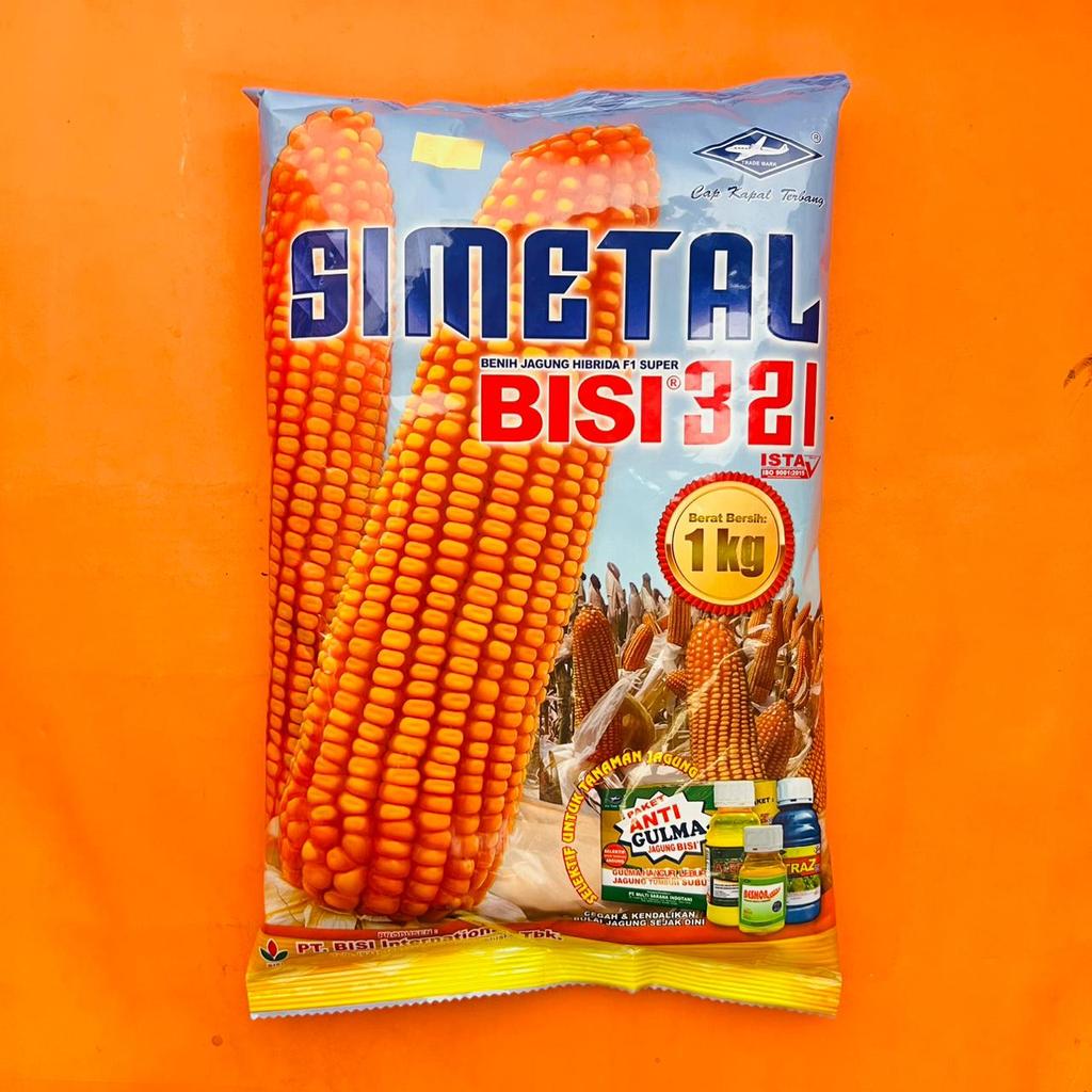 Benih Jagung SIMETAL BISI 321 isi 1 kg dari Bisi MK