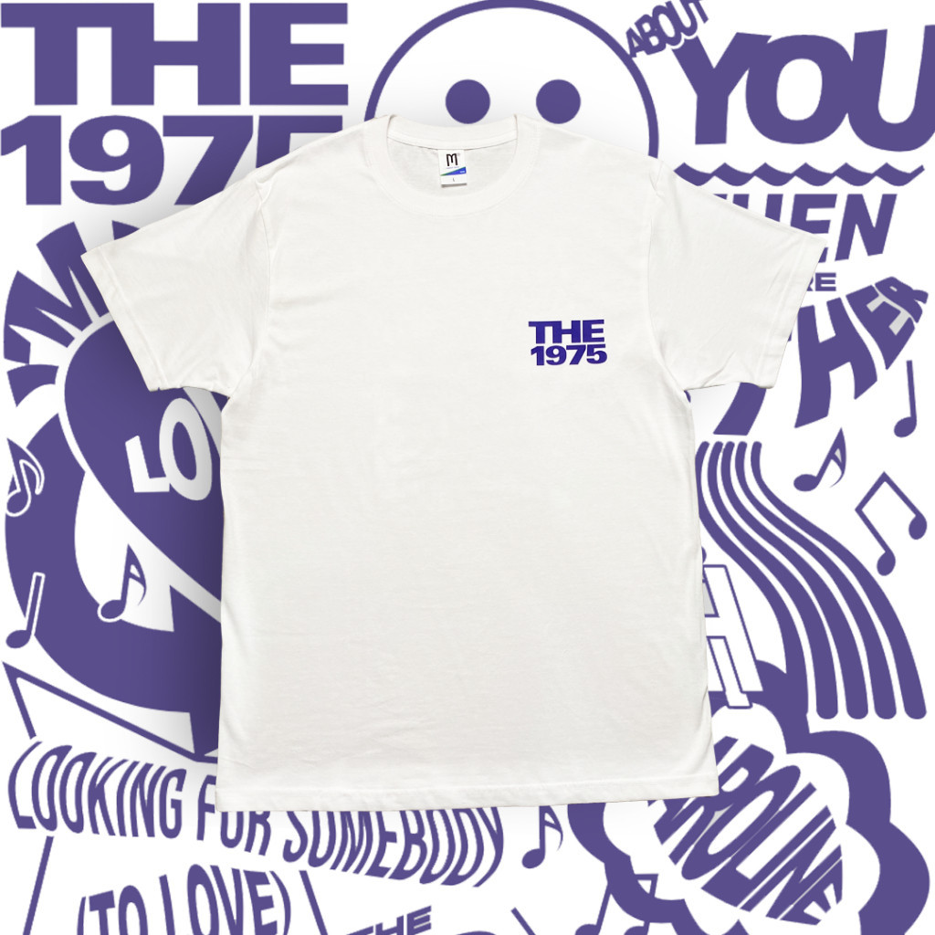 HOT The 1975 Being Funny Song List - Boxy Oversized T-Shirt