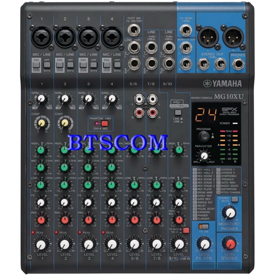 Mixer Yamaha mg10xu mixer 10 channel Yamaha mg10 xu