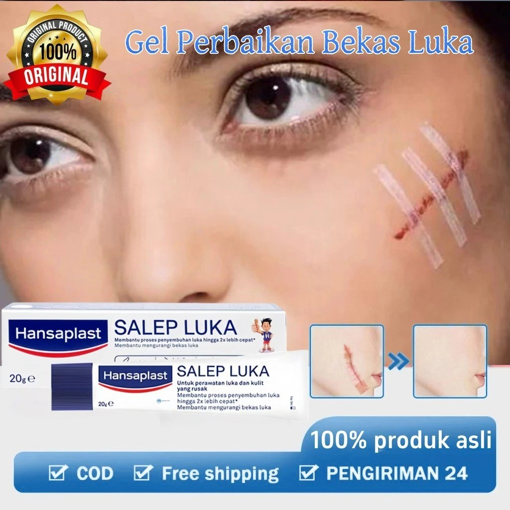 Hansaplast Salep Luka20g Multifungsi Untuk Tubuh & Wajah, Percepat Penyembuhan Luka, Mengurangi Beka