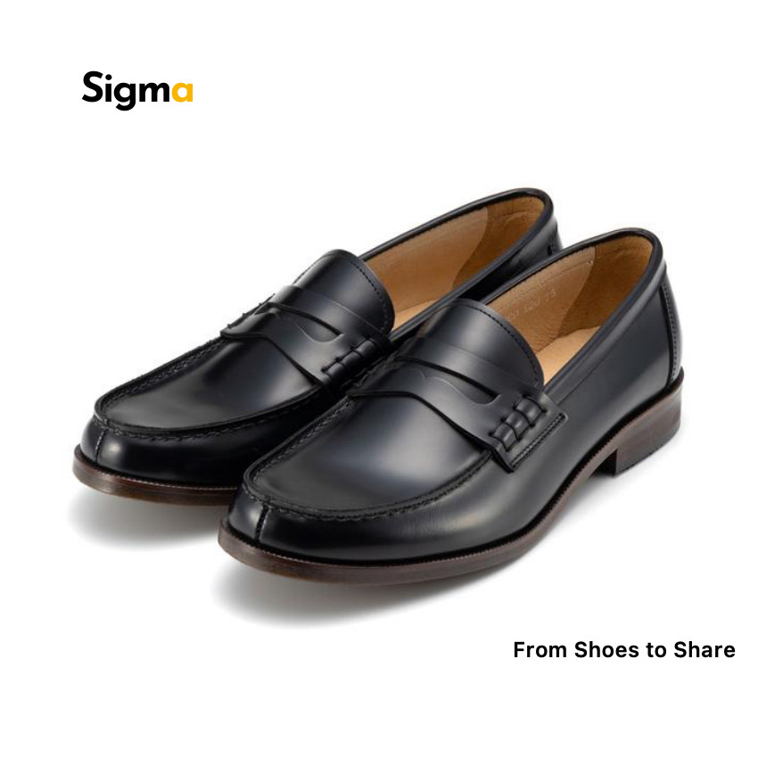 Sepatu Formal Haruta Casual Loafers Black
