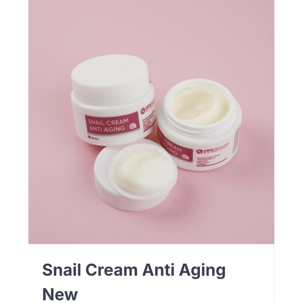 Snail Cream drw skincare