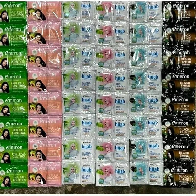 *ASH* Shampoo Emeron 1 Renceng isi 12 sachet / 24pcs All Varian EMERON