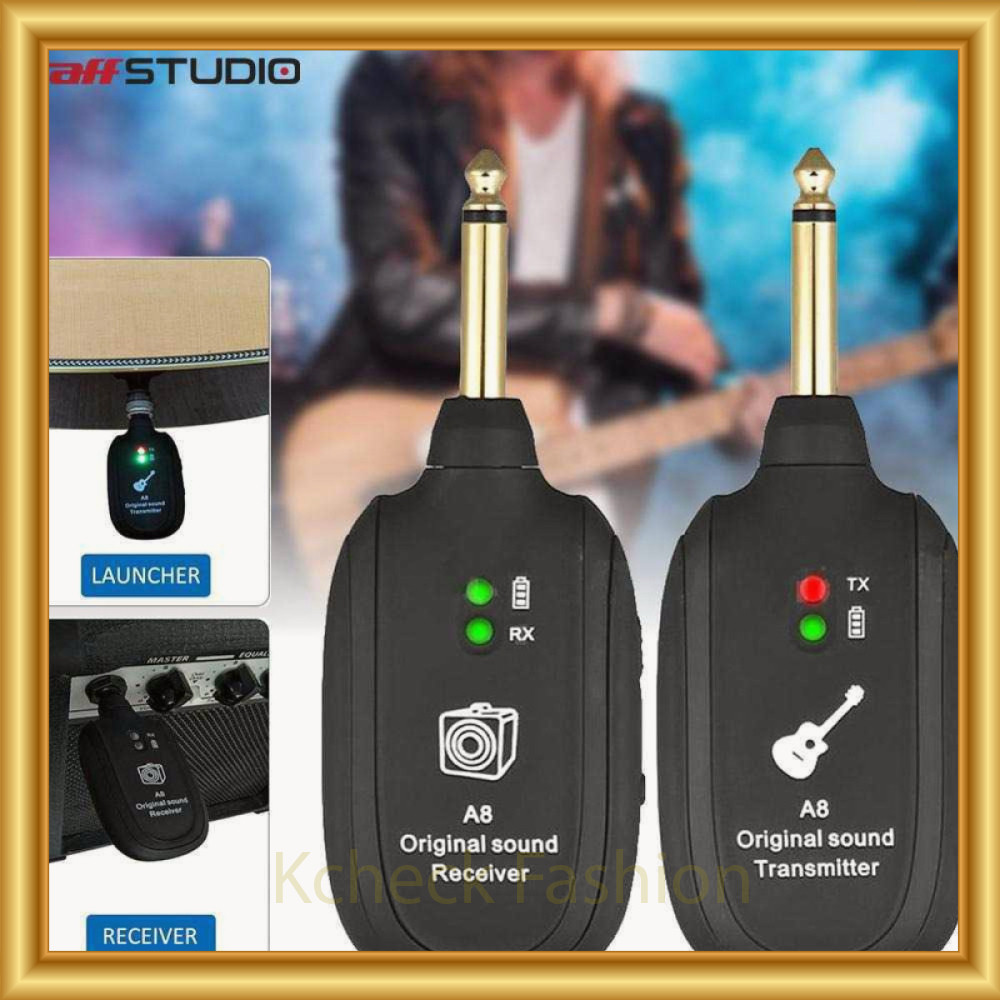 UHF Wireless System Gitar Transmitter Receiver -AM474