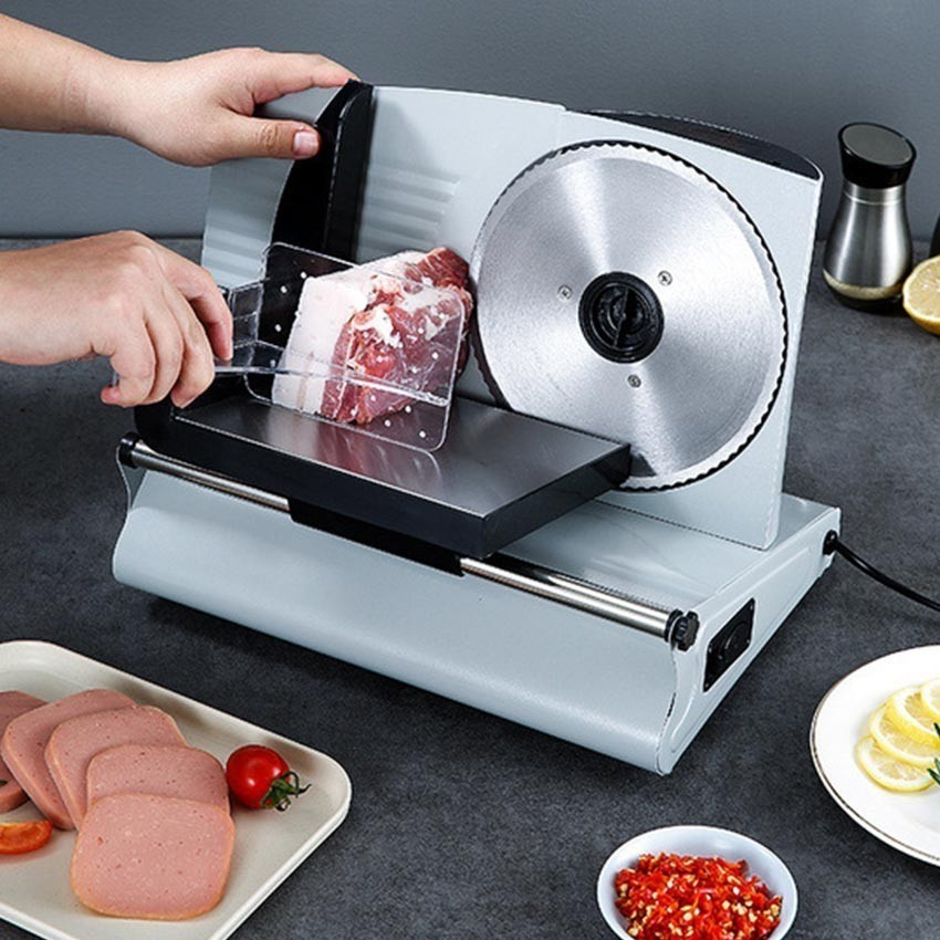 Meat Slicer Otomatis Mesin Pengiris Daging Beku Semi Otomatis Food Slicer Alat Potong Daging Tipis