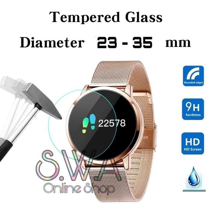 Anti Gores Kaca Tempered Glass Jam Tangan Casio Quess DW Alexander Ac yhj