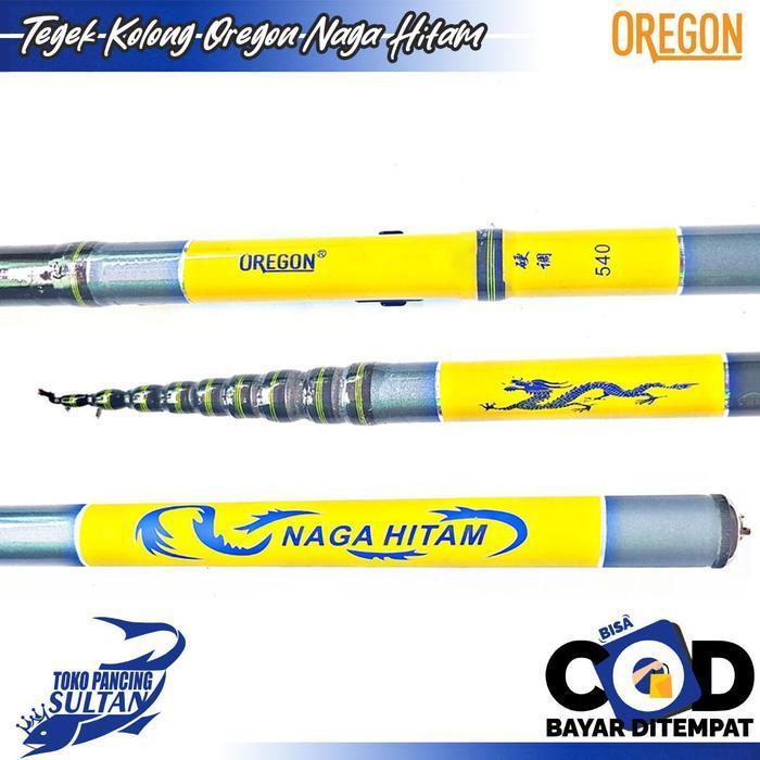 TEGEK OREGON NAGA HITAM KOLONG - 450cm