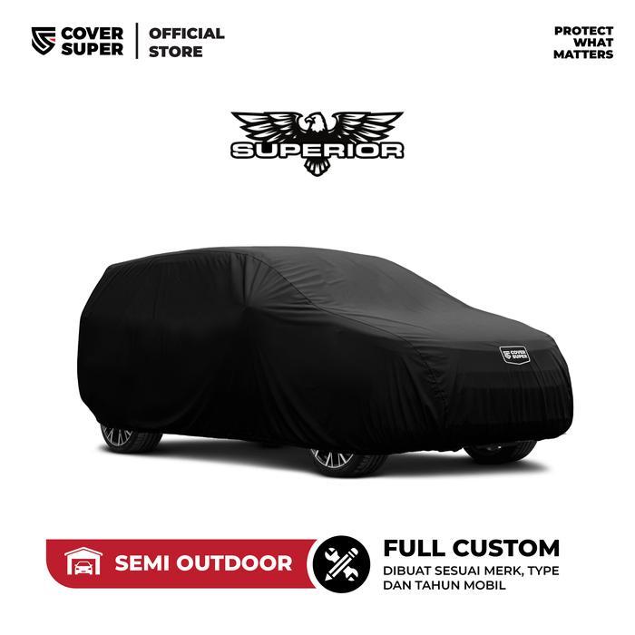 Cover Mobil Superior Elegant Hitam - CoverSuper