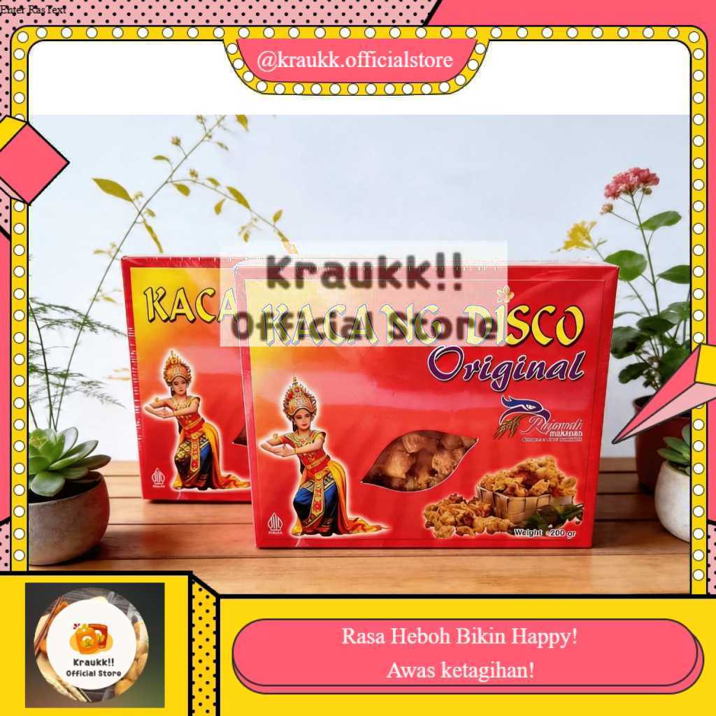 KRAUKK!!-Kacang Disco Rajawali 200gr Kacang Bali Oleh-oleh Khas Bali