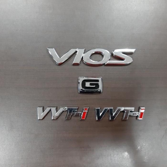 EMBLEM SET mobil VIOS+VVTI+G
