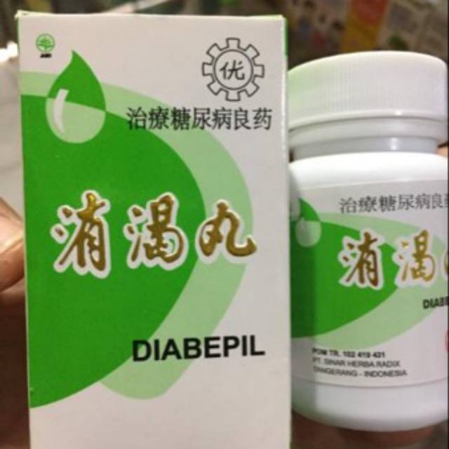 ORIGINAL ~ Diabepil xiao ke Wan obat diabetes bias COD terlaris