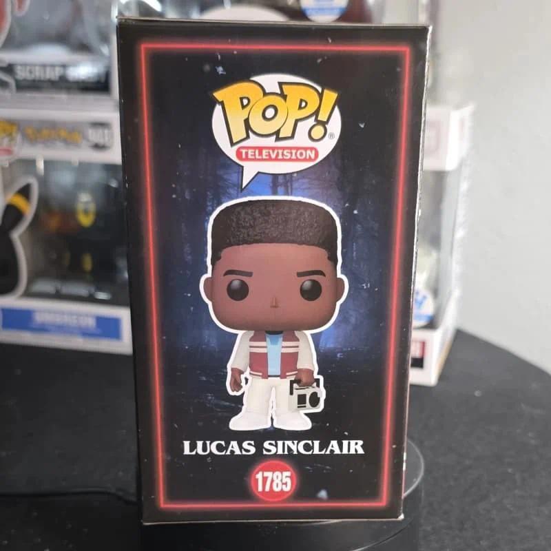Official Funko Pop Stranger Things Lucas Sinclair Action Dolls Lucas #1785 1241 Collecti Limited Eti