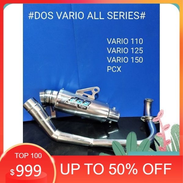 KNALPOT RACING DOS Vario.110.vario.125.vario.150.pcx ALL VARIO M1084