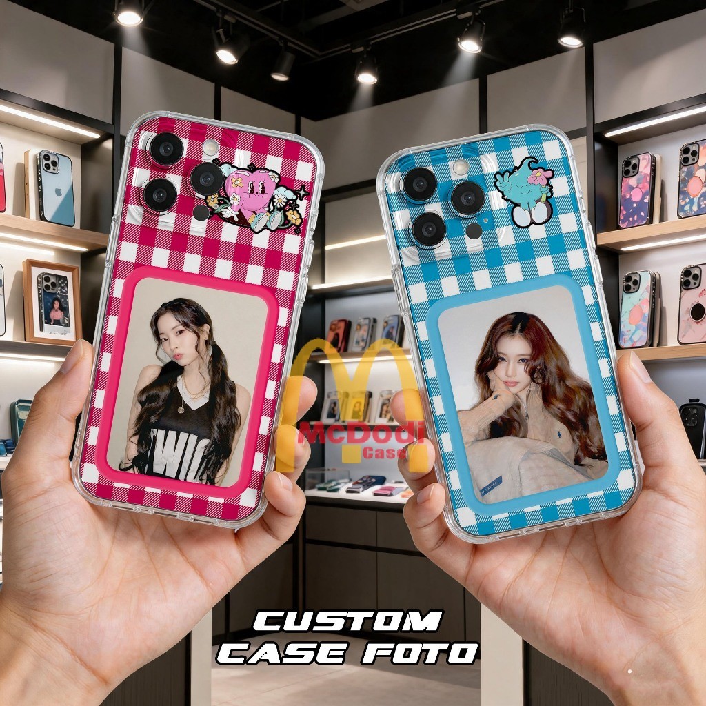 CASING SOFTCASE CUSTOM FOTO MCD013 (BISA PAKAI FOTO SENDIRI) CLEAR CASE PREMIUM PRO CAMERA KOMPATIBL