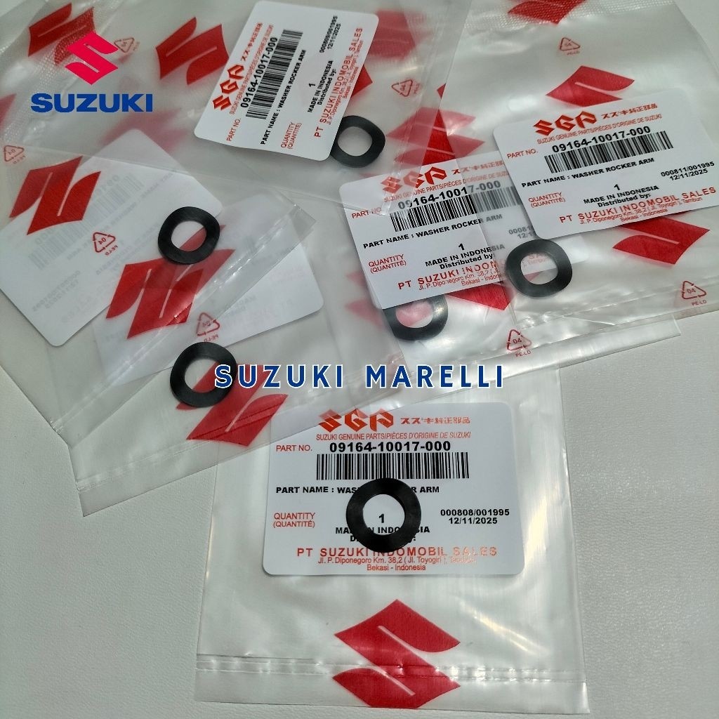 RING GELOMBANG RING WASHER AS PELATUK KLEP SUZUKI AXELO ORIGINAL SGP