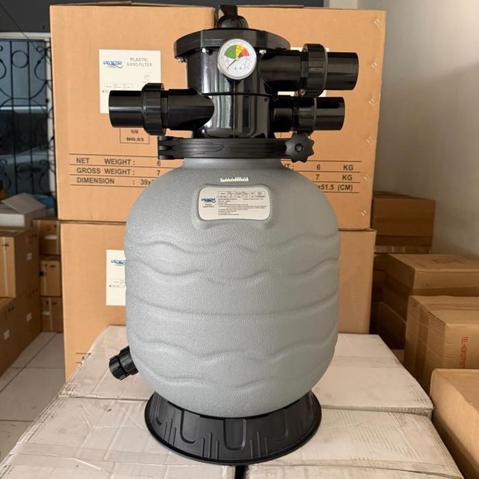 SAND FILTER KOLAM RENANG VENEZIA PSF 350 PLASTIK TEBAL FILTER KOLAM RENANG VENEZIA PSF350 SETARA FIL