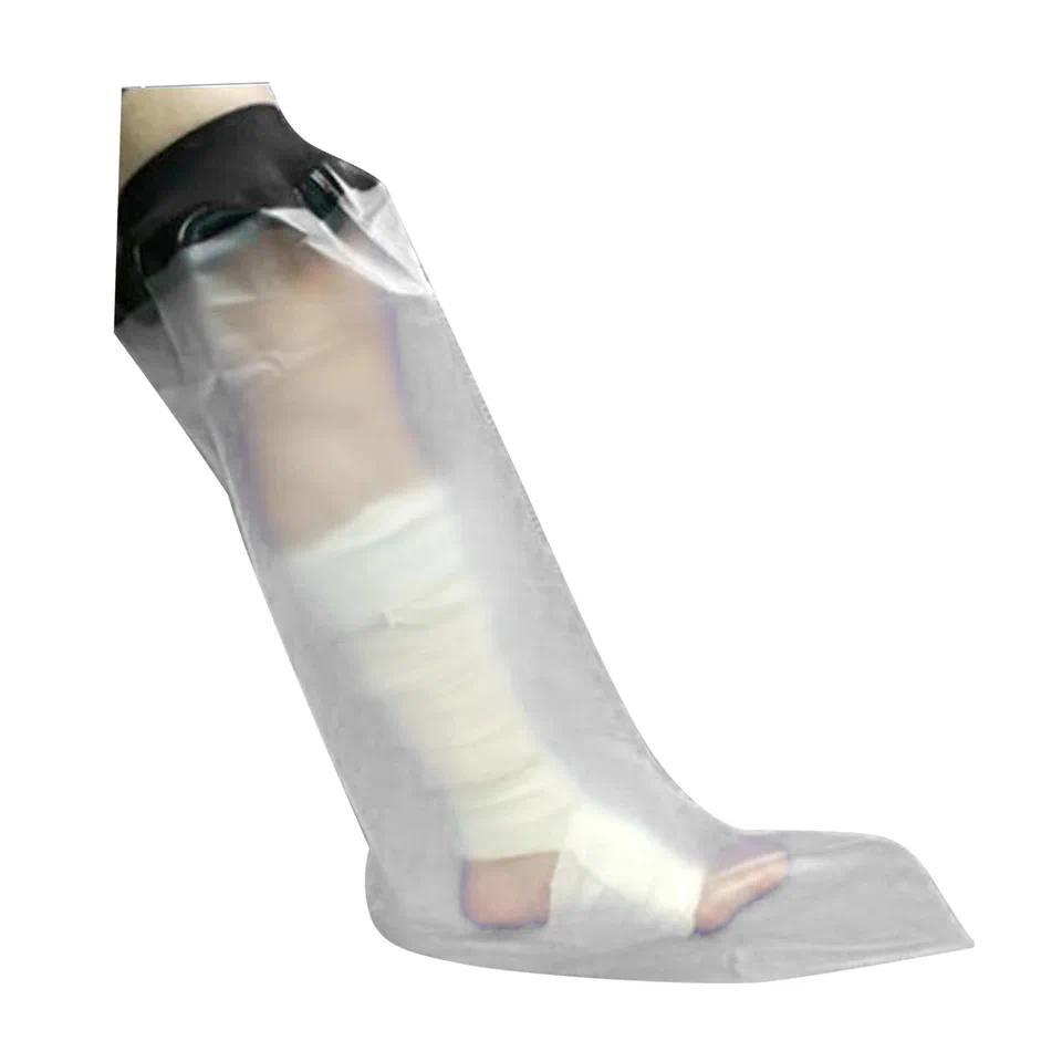 Pelindung Gips Kaki untuk Mandi, Penutup Gips Tahan Air untuk Kaki, Perlengkapan Kesehatan & Kecanti
