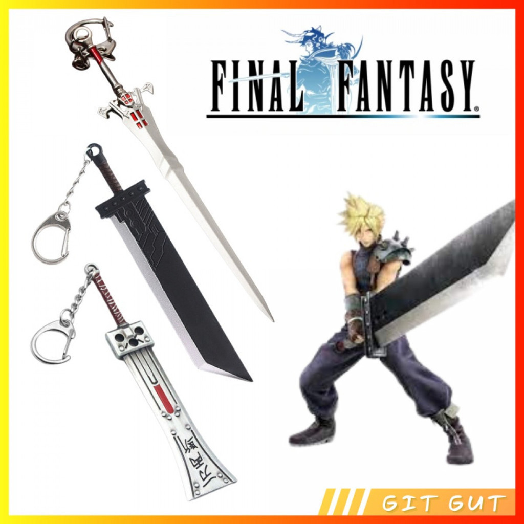 Keychain Gantungan Kunci Final Fantasy Buster Fusion Sword Collection