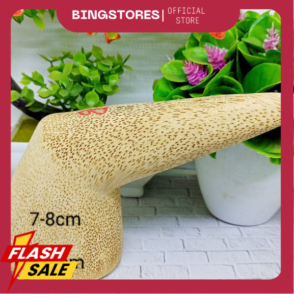 Ulekan Akar Bambu Besar 7-8cm Food Grade UB