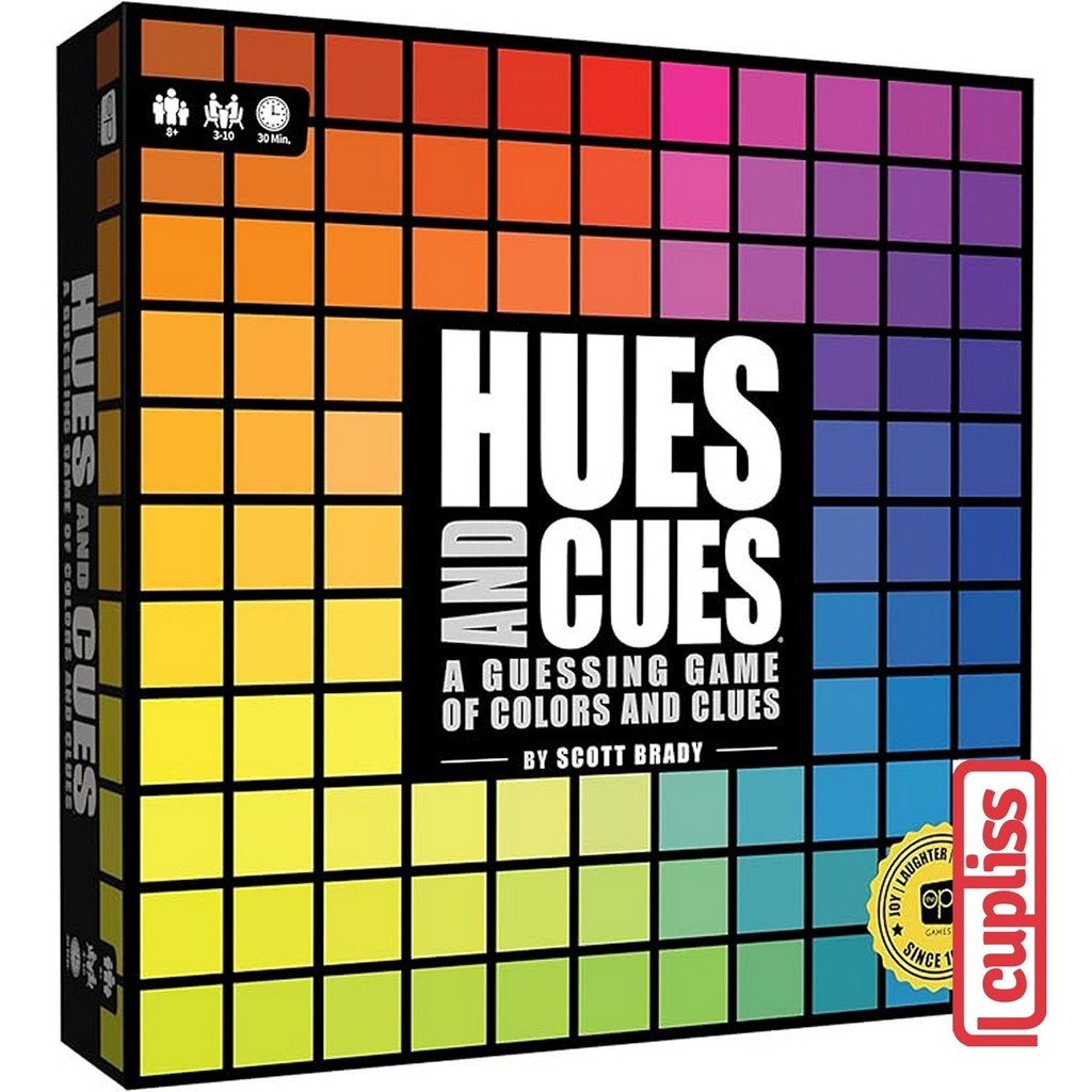 Hues and Cues Original Guessing Colors Board Game The Op Games Original Hobi Indonesia Cupliss KG