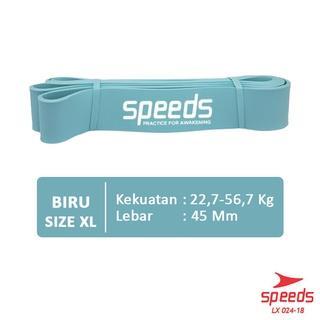 SPEEDS Fitness Band Resistance Band Pull Up Karet Fitness Karet Pull Up  024-18 Alat Olahraga - Biru