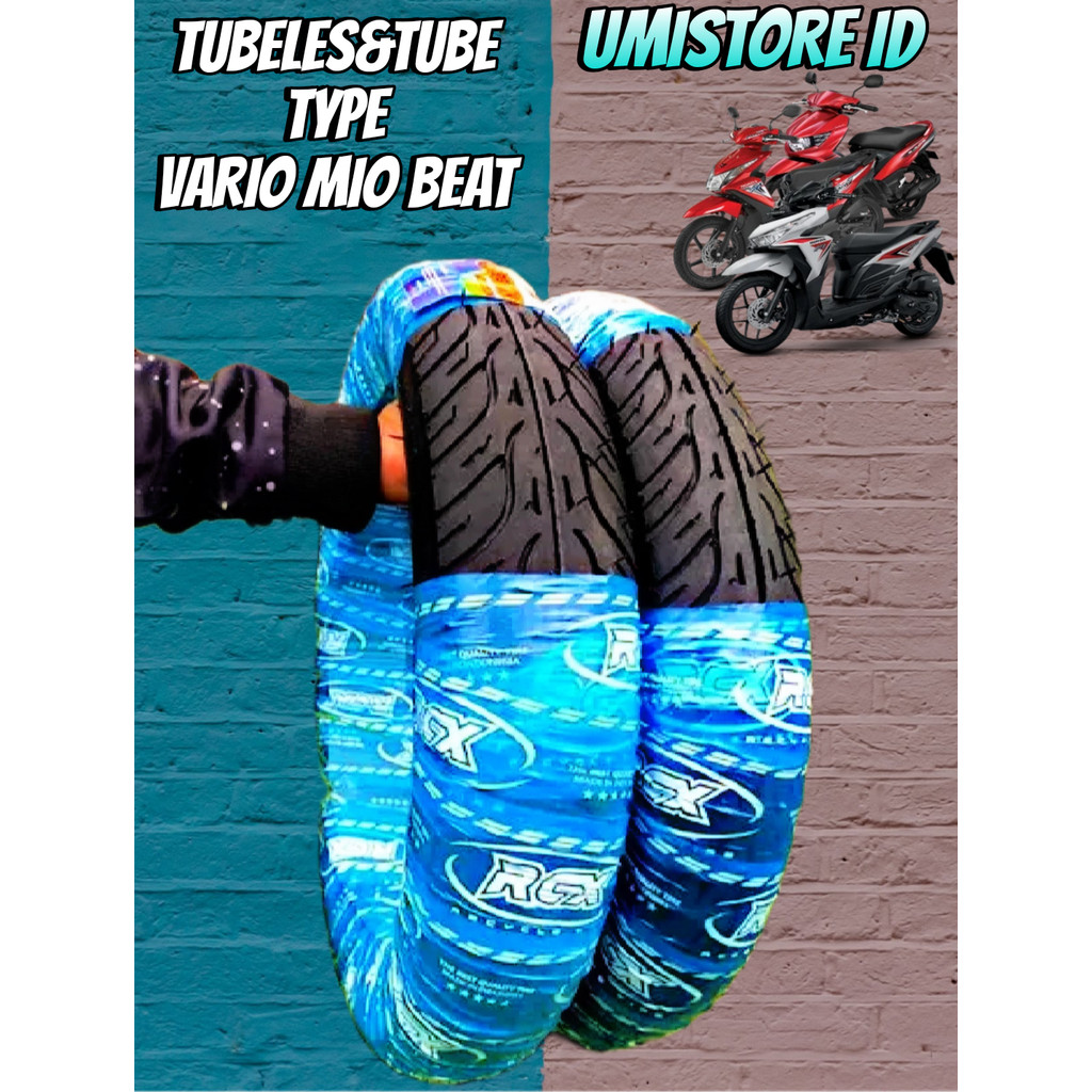 BAN LUAR MOTOR FEDERAL RING 14 MIO BEAT VARIO DLL TUBELES