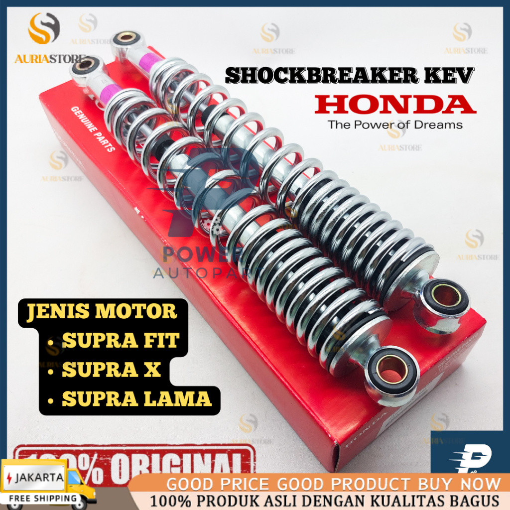 SHOCKBREAKER BELAKANG KEV ORIGINAL HONDA SUPRA SUPRA FIT SUPRA X - KEV