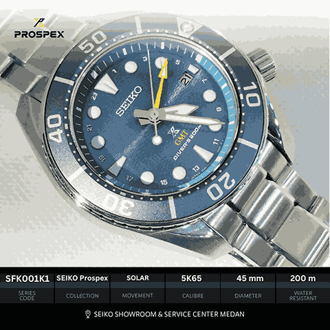 Seiko Showroom Medan - Seiko Prospex SFK001J1 Sumo Solar