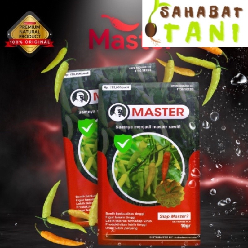Benih Cabe Rawit Master Repack 100 Biji