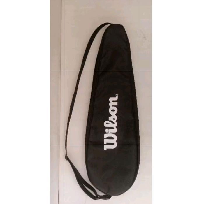 tas raket badminton Wilson dan Yonex - Wilson hitam