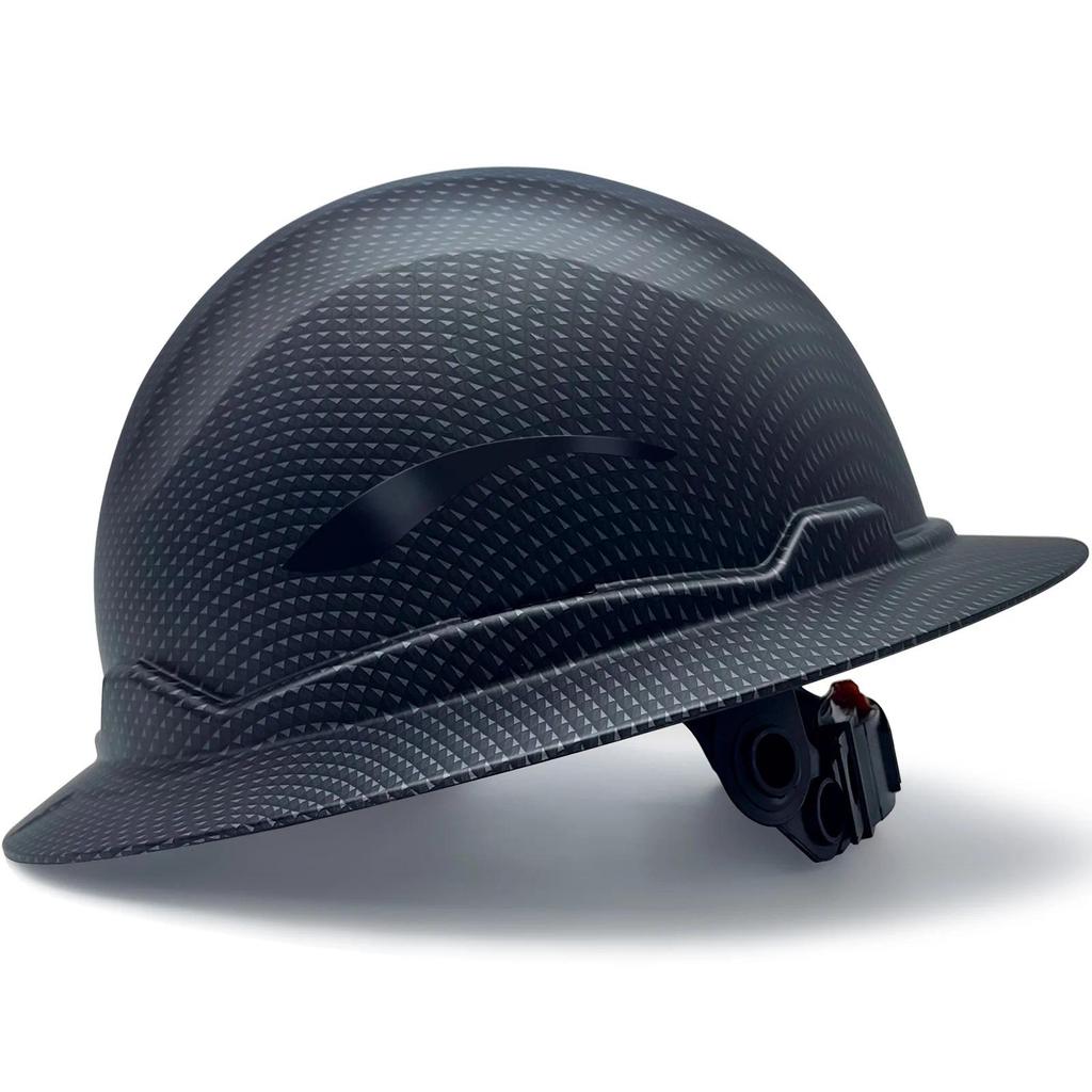 ANSIISEA Z891 Certified Full Brim Hard Hat Type I Class E Safety Helmet with 6Point Suspension for C