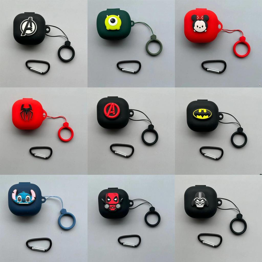 DIY Silicone Earphone Protective Case For Samsung Galaxy Buds4 / 4pro Case Cover Anti-Fall Shell For