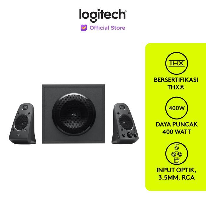 MEGA SALE Logitech Z625 2.1 Speaker System Subwoofer Optical Input,THX Certified