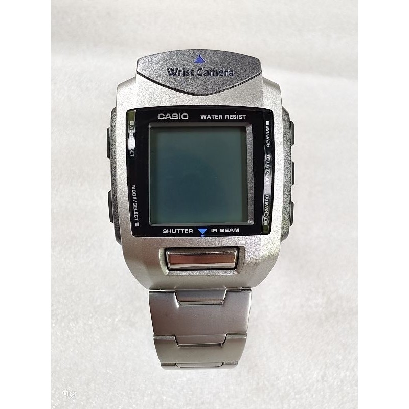 AP Jam Tangan Casio Wrist Camera WQV-1 WQV 1 WQV1 Modul 2220 Original Asli Vintage Rare MULUS EX DIS