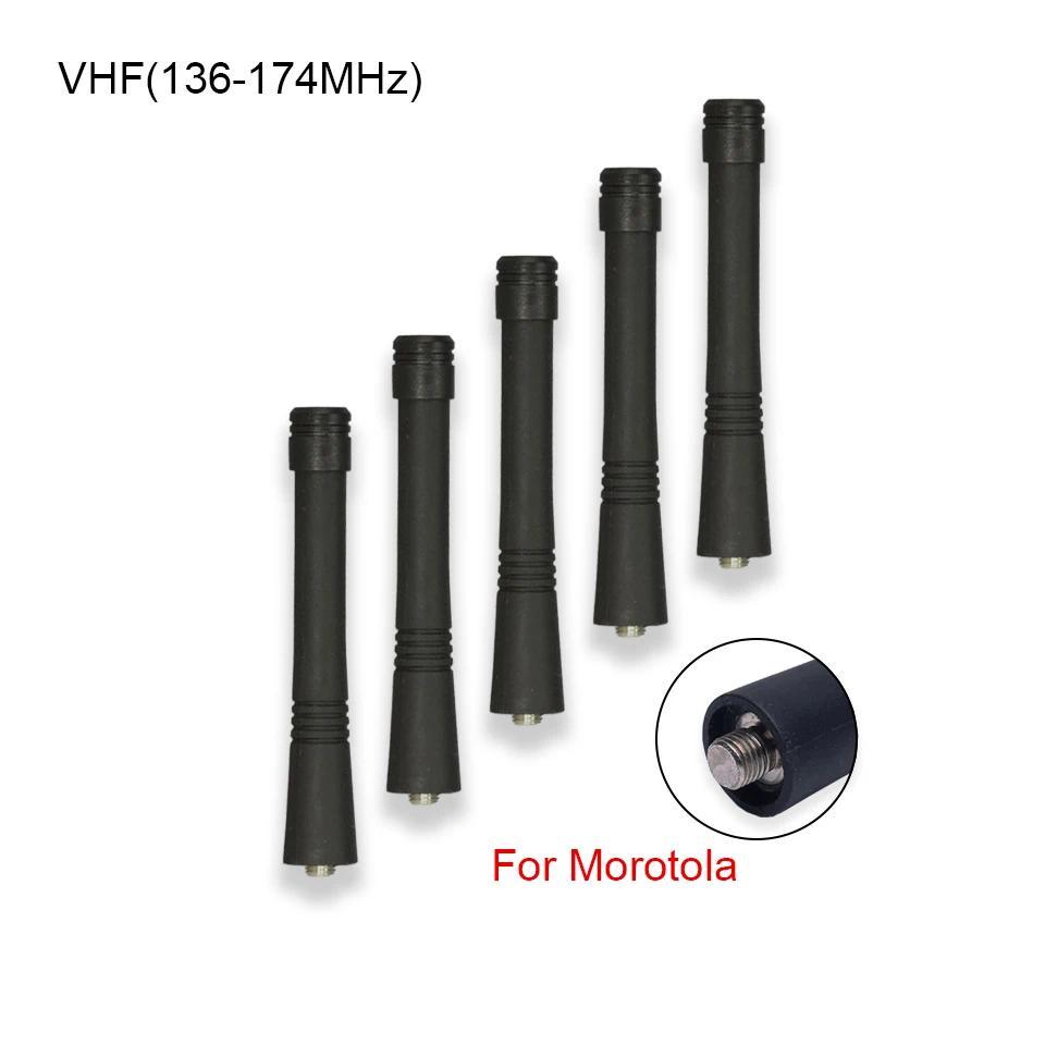 5/Pcs 9CM VHF 136-174MHz Short Antenna For Motorola Rao GP328 GP340 GP300 CP150 CP200 PR400 EP450 GP