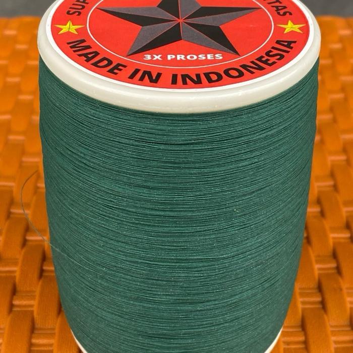 PROMO  Bintang 6000Yard 0.18 senar gelasan bahan N66 Ori Import Bobin Ijo tekstur Halus berasa - Hij
