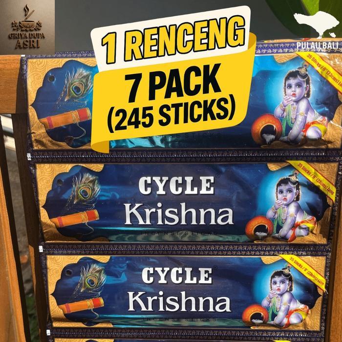 Dupa Maharaja 1 Renteng 7 Pack Aromaterapi Life, Cycle, Tulasi - CYCLE KRISHNA